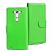 Produktbild LG G4 Bookstyle Hülle, Conie Mobile PU Leder Schutzhülle Handytasche Bookcase Tasche Premium Klapphülle in Grün