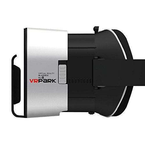 UrChoiceLtdÂ®2017 VRPARK V5 VR 3D Di RealtÃ  Virtuale Di Video Occhiali Casco Portatile Mobile TV + Bluetooth Per Telefoni Cellulari Smartphone 4.0-6.0 Pollici