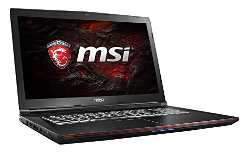 MSI GP72VR 7RF-268DE Leopard Pro (43,9 cm/17,3 Zoll) Gaming-Notebook (Intel Core i7-7700HQ 16GB RAM, 1 TB HDD + 256 GB...