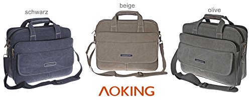 Herren Umhängetasche Schultertasche Reise-Tasche Männer Flugumhänger City Messenger Bag Uni Schule Arbeit & Freizeit Bag Schultasche Sporttasche Backpack Laptoptasche Laptopfach - 7