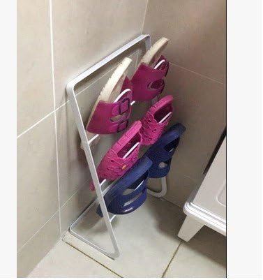 Creative SHOES RACK_The simple bathrooms are small mini toilet toilet living room corner, multi-tier slippers bracket2The black layer.