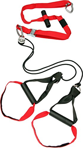 Variosling® Sling Trainer mit PROFI Umlenkrolle inkl. Schlingentrainer DVD, Türanker, Poster MADE IN GERMANY