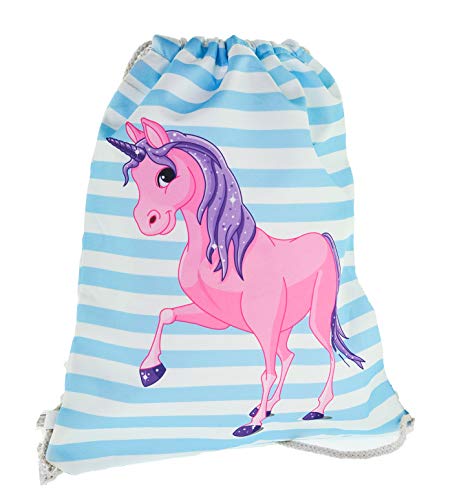 Blue BD Einschulung Unicornio Turn Bolsa, Guardería