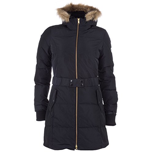 Womens adidas NEO Womens Elongated Down Jacket in Black - 8-10