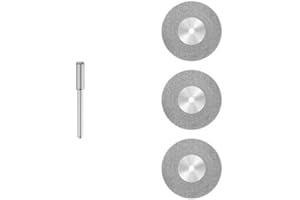 MINIPOWERTOOLS 3x Diamant - Trennscheibe [Ø 35 x 0,6 mm] Fliesen - Glas/für Dremel, Proxxon