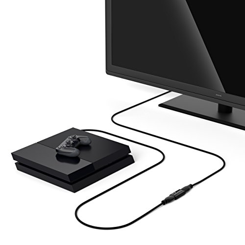 deleyCON HDMI Repeater / Signal Verstärker HDMI Verstärker 4k UHD 2160p / HDMI bis 40m FULL HD 1080p HDCP 3D HDMI Buchse auf HDMI Buchse - 4