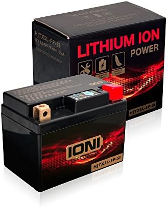 Motorcycle Battery 1,6ah/19Wh/105 A Castiglioni Ion Type – Similar to YTX5L Lithium Ion 12 V 10 HJTX5L/FP/SI)