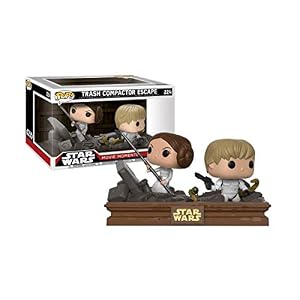 Funko Pop Luke y Leia en el compactdor de basura (Star Wars 224) - Imagen 3