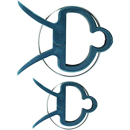 COM-FOUR 40x Pflanzenklemmen, Pflanzenclipse, 20x große & 20x kleine Klemmen - 3