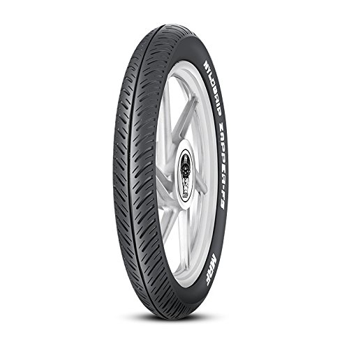 MRF Nylogrip Zapper-FS 2.75-17 41N Tube-Type Bike Tyre, FRONT MRF Nylogrip Zapper-FS 2.75-17 41N Tube-Type Bike Tyre, FRONT