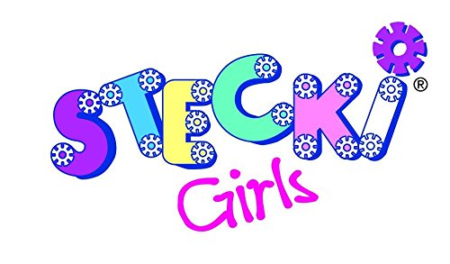 Feuchtmann Spielwaren 6210560 – Stecki Girls Konstruktions-Set One for Two, Box Midi, 170 g - 3