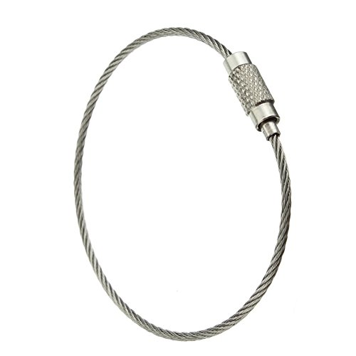 OneTigris 4pcs Heavy Duty Stainless Cable Keyring EDC Keychain 150mm * 1.5mm reviews OneTigris 4pcs Heavy Duty Stainless Cable Keyring EDC Keychain 150mm * 1.5mm