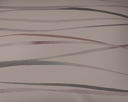 Kaeppel Mako Satin Bettwäsche Essential Motion Größe 135×200+80×80 cm Farbe Braun - 3