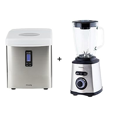 H.Koenig KB15 MACHINE A GLACONS 15 KG + MXK30 BLENDER BROYEUR