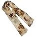Produktbild Schal aus 100% Polyester, 40x150cm, Blumen, braun, 7490
