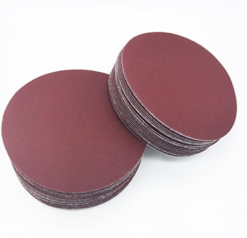 20pcs 6 Inch 150mm Round Sandpaper Disk Sand Sheets Grit 2000 for Choose Hook & Loop Sanding Disc for Sander Grits