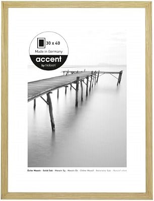 Nielsen Design Cadre Photo en Bois Couleur chêne 30 x 40 cm