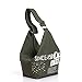 BXT NEW Fashion Women's Letter Canvas Bags Messenger Shoulder Handbags Casual Bag Tote - Green