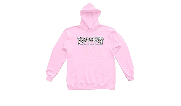 thrasher sweat rose