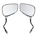 Generic 1 Pair Motorcycle Motorbike Skull Hand Rear View Glass Mirrors - Blue RS.1533.00
