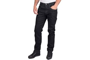 Lee Cooper Męskie LCPNT219 Stretch Denim Work Jean, Czarny, 36W/33L, Czarny, 36W / 33L