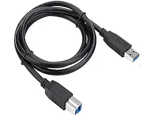 ANAMICO Elite USB 2.0 High Speed Printer Scanner Cable A Male to B Male for HP, Canon, etc (1.5 Meter)