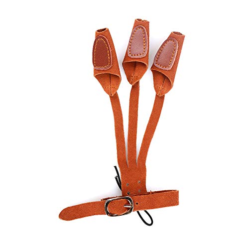 Preisvergleich Produktbild Schleife Handschuh Jagd Schleife Schutz Finger Pfeil Zubehör Kunstleder