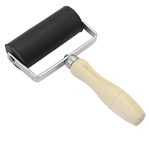 Homgaty Professional Ink Painting Rubber Brayer Printmaking Roller Art Stamping Tool by Homgaty - 2