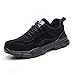 Produktbild Isolion Arbeitsschuhe Herren Sicherheitsschuhe Damen Stahlkappe Schützende Faruen Wanderschuhe Trekking Sportlich Schutzschuhe Plateau Leicht Schwarz EU40