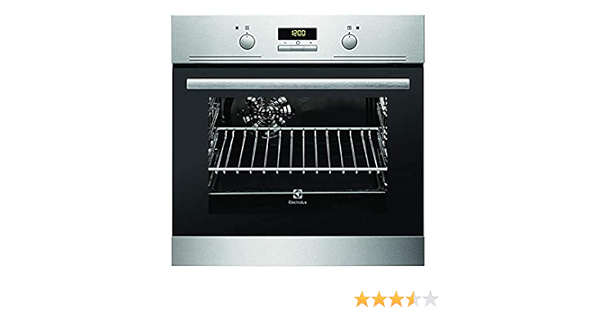 ELECTROLUX Forno da incasso in acciaio inox EZB3410AOX inox/Nero :  Amazon.it: Grandi elettrodomestici
