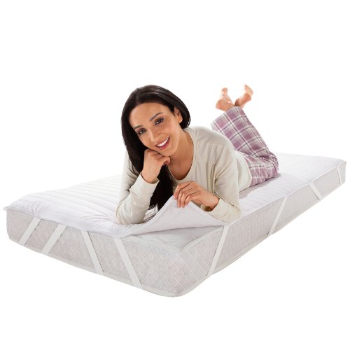 Garanta Matratzenauflage Baumwolle weiss Größe 140x200 cm