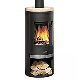 Justus Faro 4686 32 Stahl Schwarz mit Abdeckplatte Sandstein