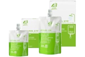 ACQUA BREVETTI Liquido Acquabrevetti ACQUASIL 2/15® in sacche da 250 gr cadauna (4 sacche per box) per pompe dosatrici MiniDUE