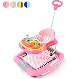 babywalker ????????? ??????? Sicherheit: Robuste ringsum Stoßdämpfer schützen das Kind und das Mobiliar - Sicherheitsstopper / Bremsen schützen vor Stürzen und Umkippen an Kanten oder Stufen