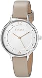 Skagen Damen Quarz Uhr mit Leder Armband SKW2648