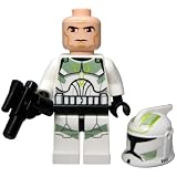 LEGO STAR WARS - Minifigur Clone Trooper Clone Wars mit Sand Green Markings aus 7913 mit Blaster - Lego