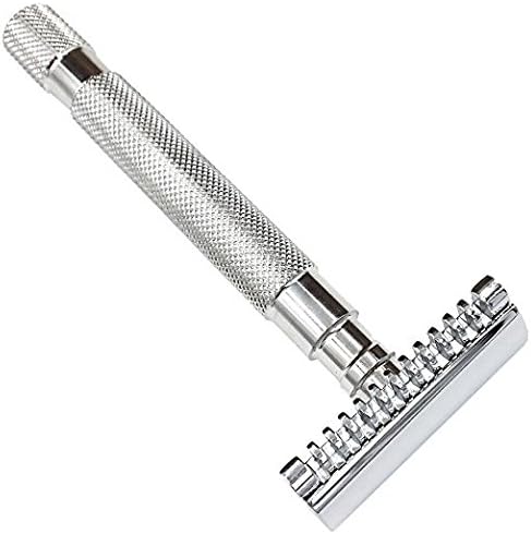 Parker 68S Stainless Steel Handle Double Edge Safety Razor