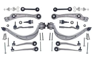 DENCKERMANN D200007 Kit braccio oscillante Sospensione ruota Anteriore Kit braccio oscillante Braccetti sospensione Braccetti ruote