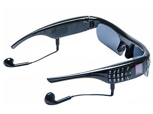Preisvergleich Produktbild UV400 smart Sonnenbrille mit Bluetooth Stereo Kopfhoerer Headset Mikrofon Freisprecheinrichtung und integriertem Akku – Kompatibel mit Smartphones Handys Tablets iPhone iPad