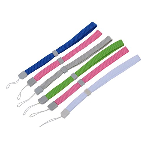 SODIAL R  6 X CORREA Wrist STRAP cinta 6 Colores para MANDO Wii