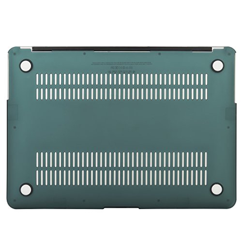 MOSISO MacBook Air 13 H  lle - Ultra Slim Hochwertige Plastik Hartschale Tasche Schutzh  lle Snap Case f  r MacBook Air 13 Zoll  A1466   A1369   Deep 