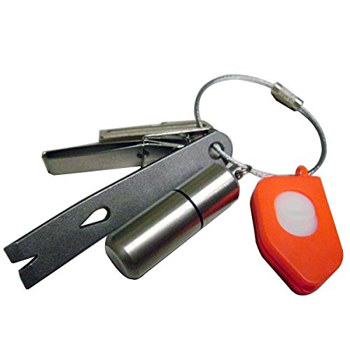 Sonline Pack of 20 Stainless Steel 15cm Wire Keychain Cable Key Ring for Outdoor Hiking reviews Sonline Pack of 20 Stainless Steel 15cm Wire Keychain Cable Key Ring for Outdoor Hiking