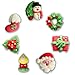 Produktbild Weihnachtliche Zuckerfiguren, 100 Stück, 8 verschiedene Motive, (1x178g)