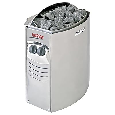 Harvia Sauna Poêle Électrique Harvia Vega 6,0 kW avec unité de contrôle encastré BC60, Taille de sauna: 5 - 8 m³ , Tension 400 V 3N ou 240 V 1N