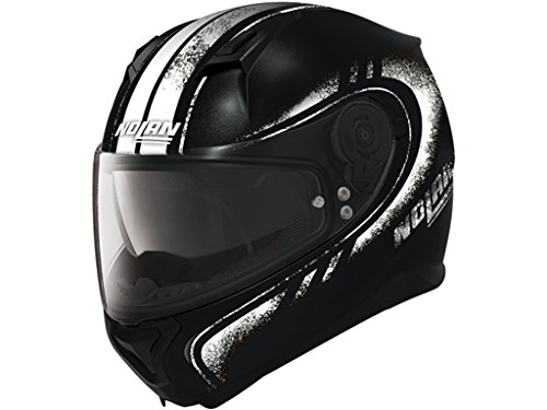 Nolan N87 Fulgor Integral casco moto policarbonato N- Com – Negro