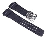 Casio G-Shock Uhrenarmband Ersatzband Resin Band schwarz für GW-9400