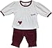 Schnizler Baby Girls' Tracksuit White Weiß (original 900) 3-6 Months