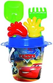 ADRIATIC 18 x 28 cm Disney Pixar Cars Bucket Set with Mould