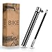 Produktbild TBoonor Mini Fahrradpumpe Luftpumpe Fahrradluftpumpe Geeignet für Presta & Schrader Ventile kompakt & leichte Rahmen Pumpe Max Druck 120 PSI/8.3 Bar Handpumpe für Rennrad/Mountainbike