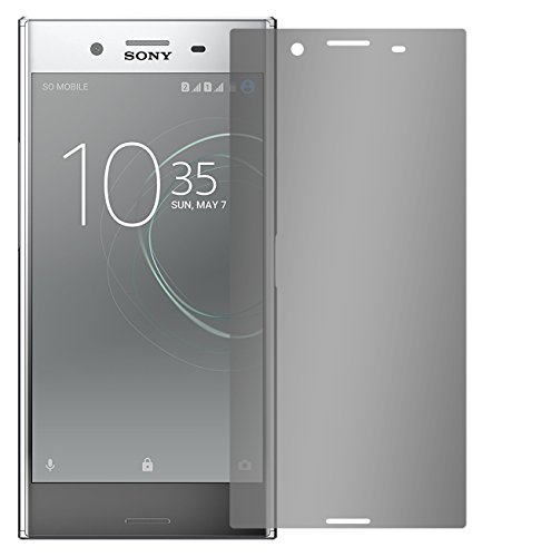 Slabo Blickschutzfolie für Sony Xperia XZ Premium Sichtschutz Displayschutzfolie (verkleinerte Folien, aufgrund der Wölbung des Displays) "View Protection" Schwarz - privacy MADE IN GERMANY